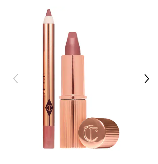 Charlotte Tilbury Mini Pillow Talk Lipstick & Liner Set: Elegancia en un Tamaño Compacto